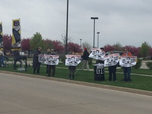 Climate protestors