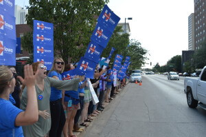 Hillary HOF Rally