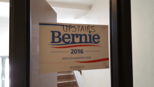 Bernie sign