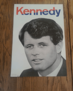 An Original RFK Poster Belonging to Judge O'Brien