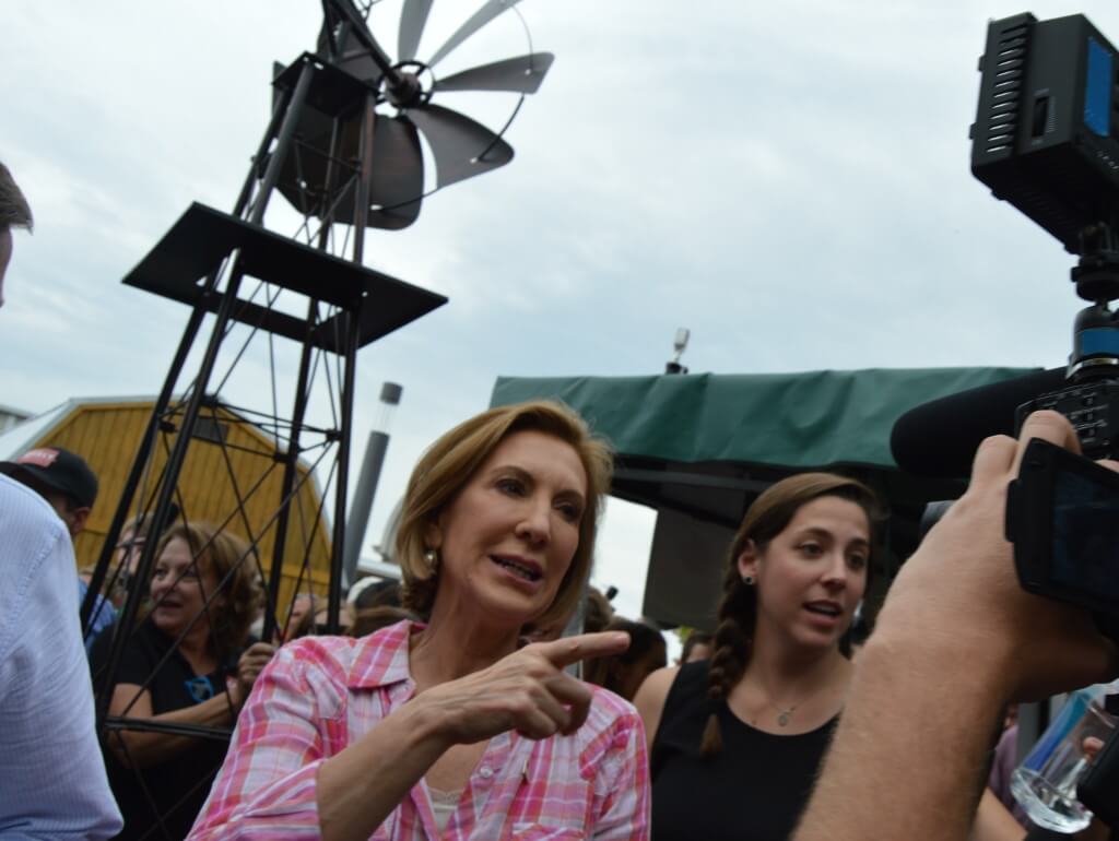 Carly Fiorina State Fair 2