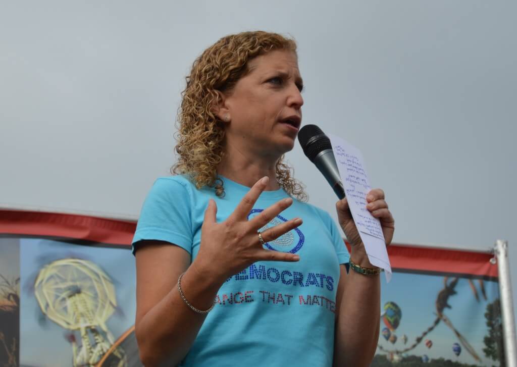 Debbie Wasserman Schultz State Fair 1