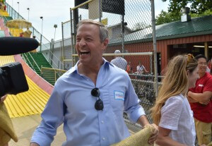 He seemed to enjoy the slide