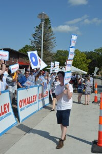 Will O'Malley rallies the troops