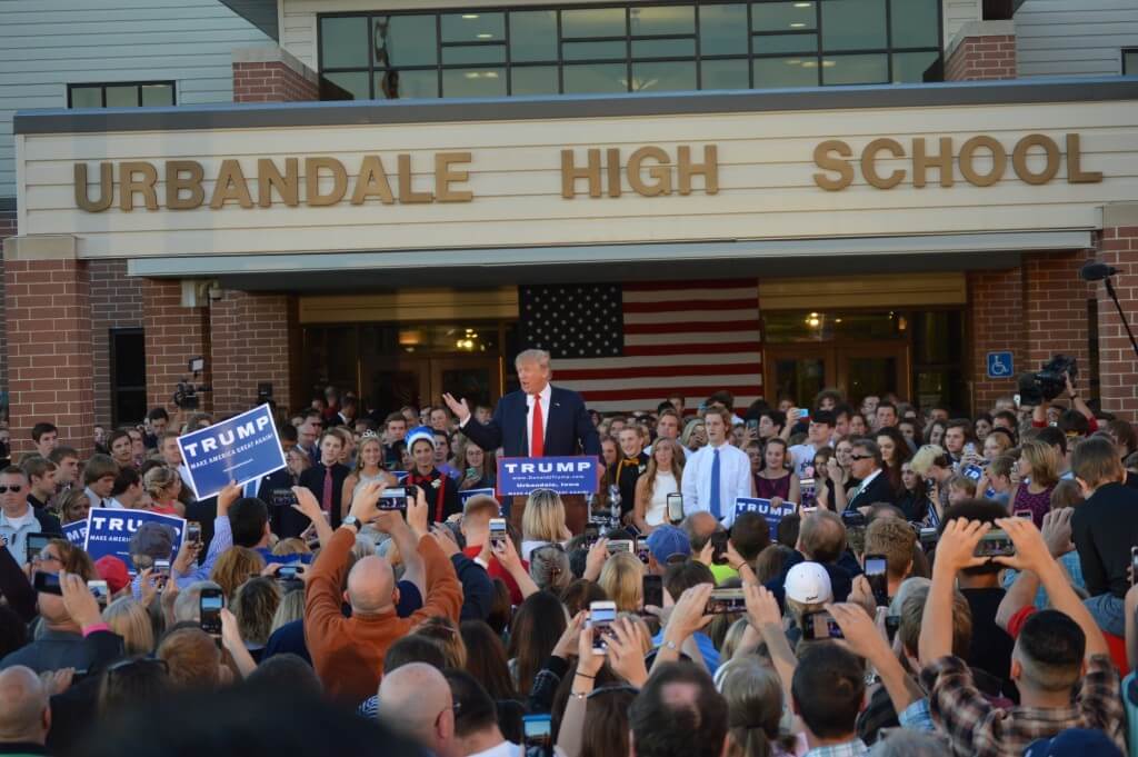 Donald Trump Urbandale 2