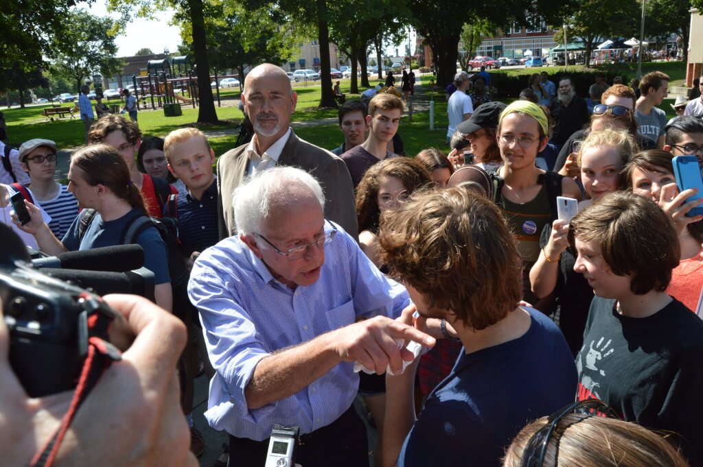 Sanders Grinnell Rally 3