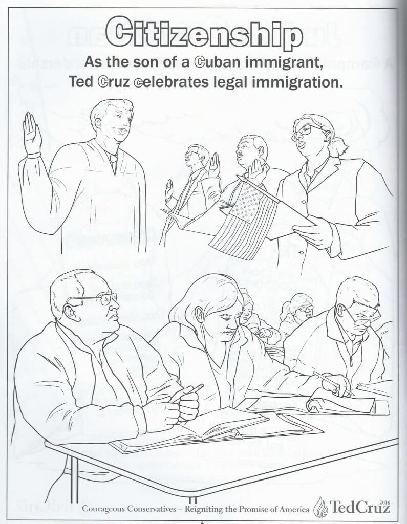 Cruz coloring book 7