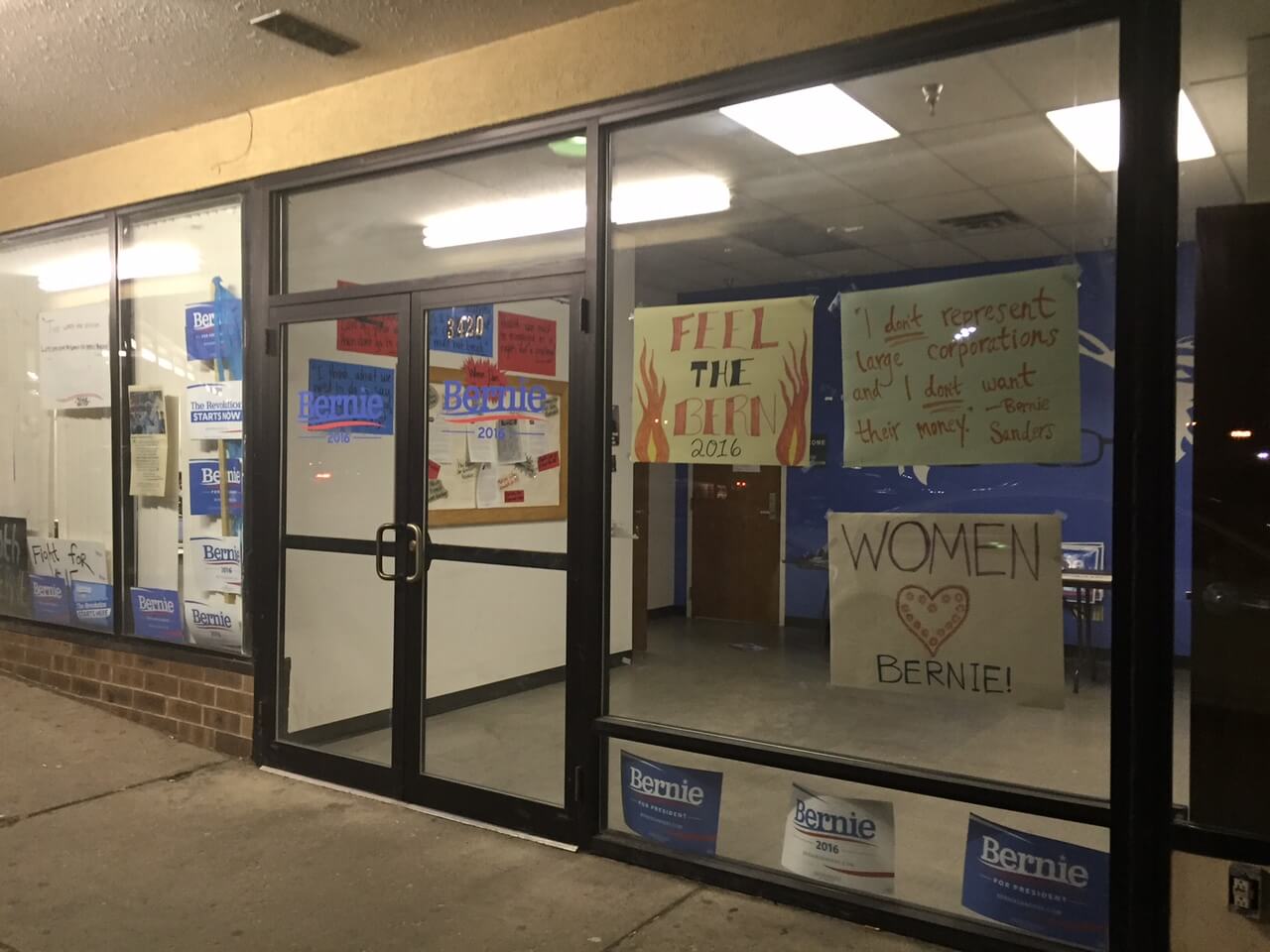 The Sanders office located on MLK and Euclid