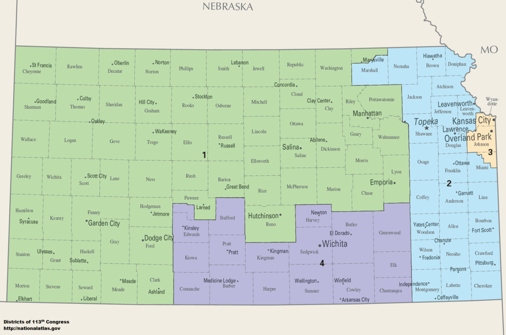 KS Congressional Districts