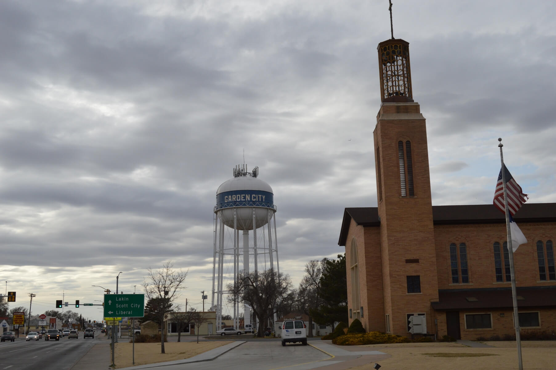 Garden City, regional hub in western Kansas