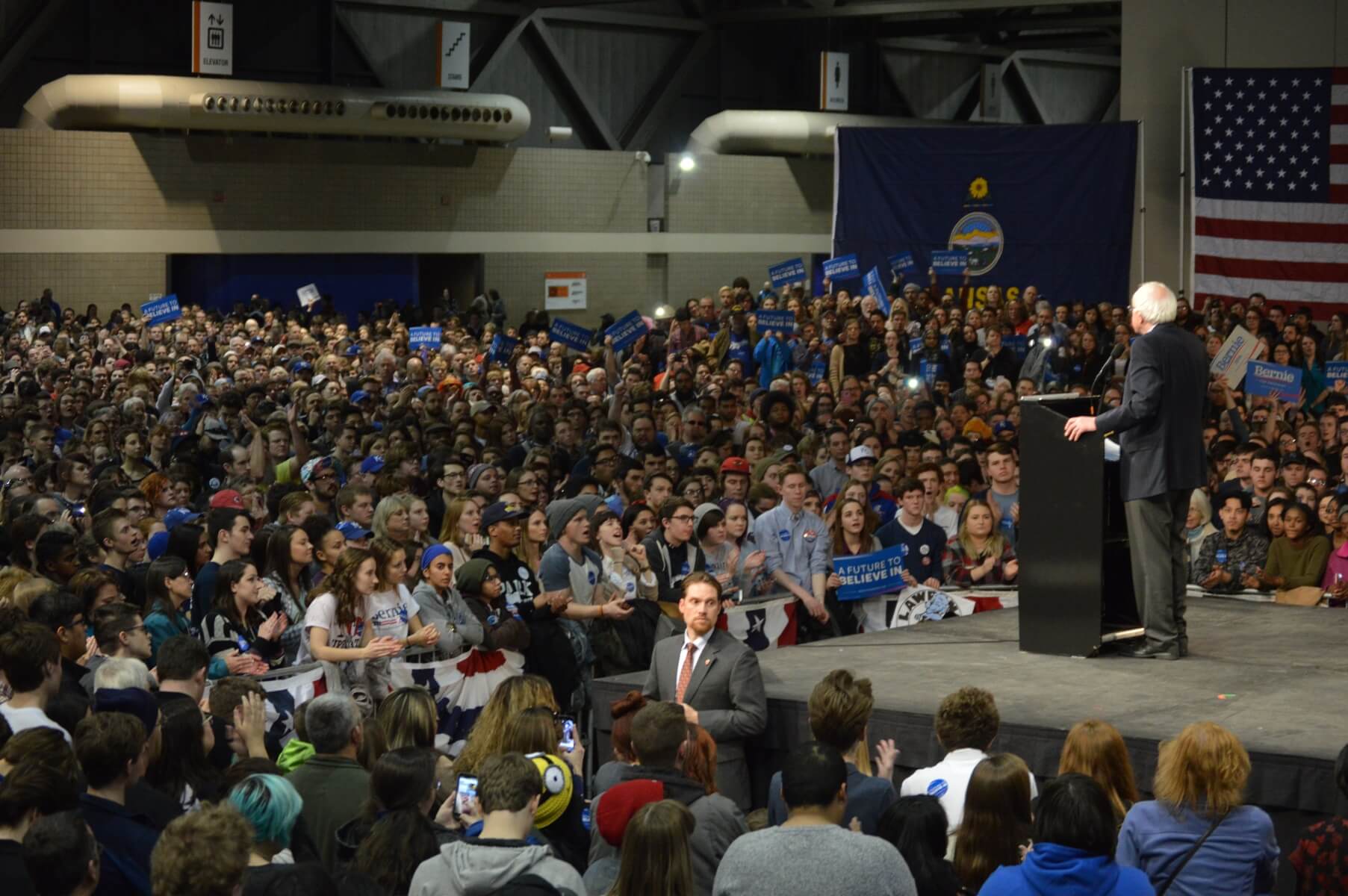 Sanders speaks to over 7,000 in Kansas City, many from Kansas