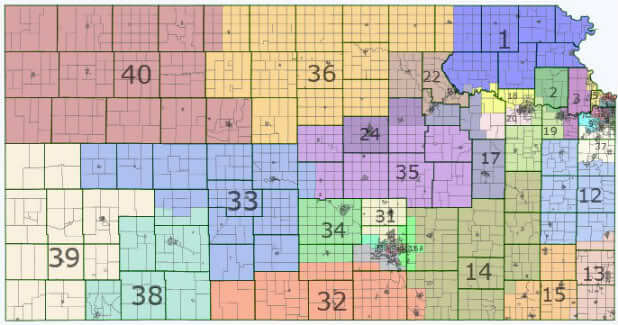 kansas senate districts