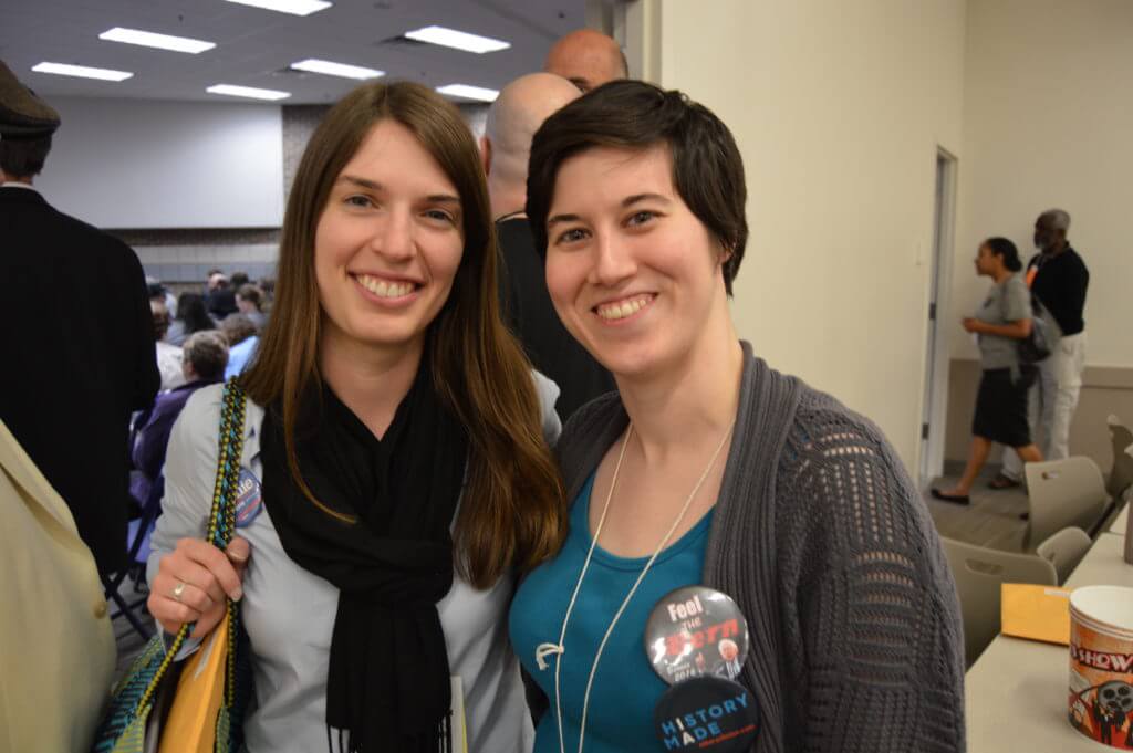 Young Sanders backers now on the central committee - 