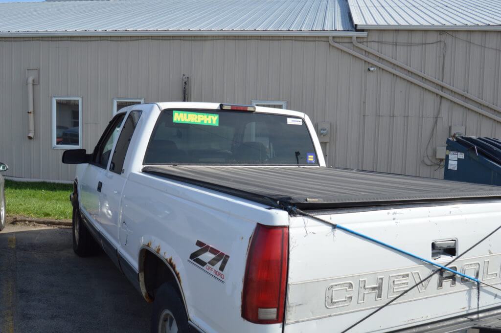 Murphy's truck that featured heavily in his 2014 ads