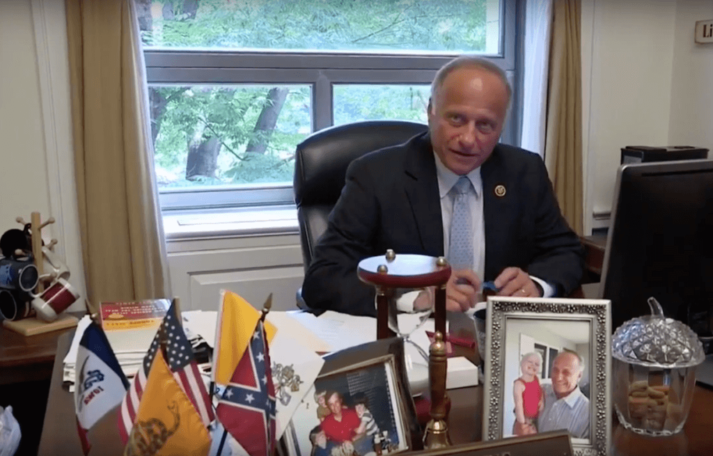 Steve King Confederate Flag 3