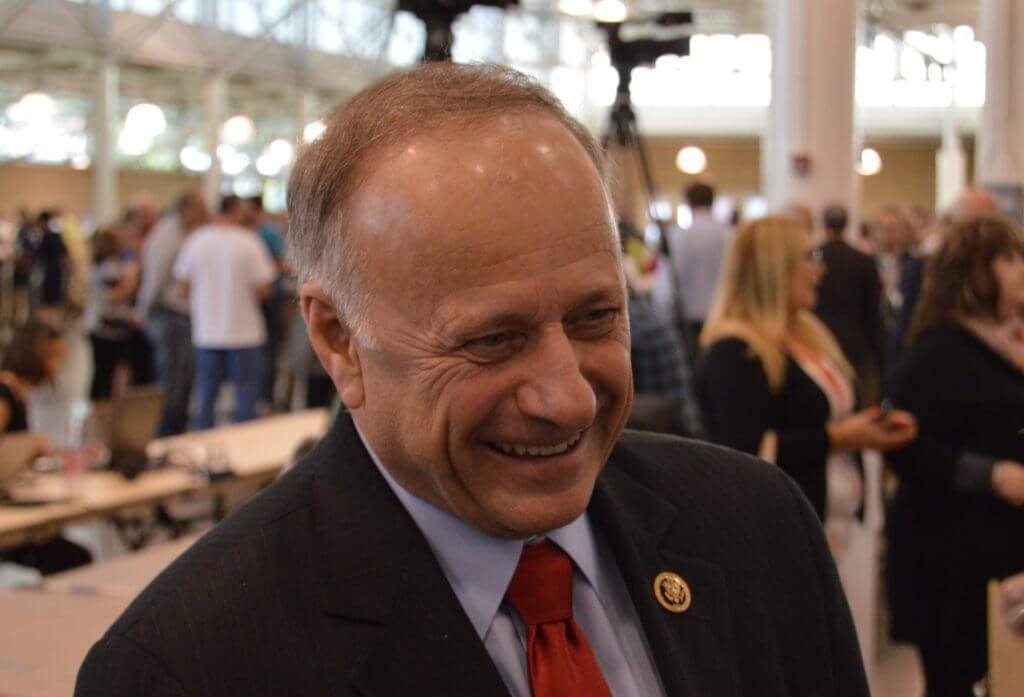 Steve King, an early Trump critic, has recently moderated his stance on him