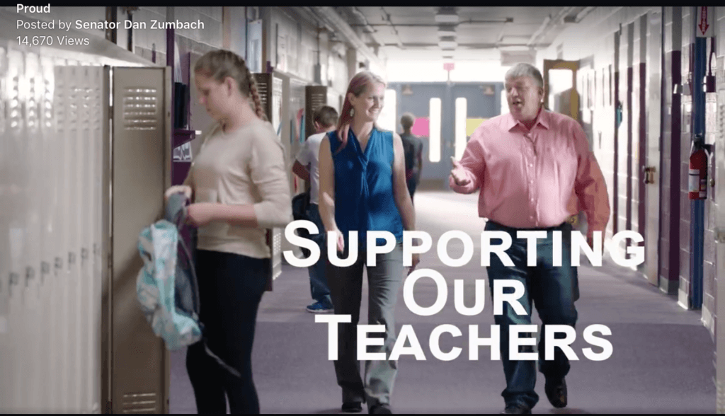 Republican TV ads school 1