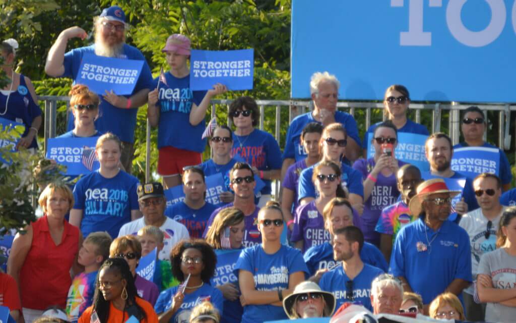 A group of educators for Clinton