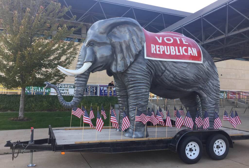 The famous Scott County GOP elephant